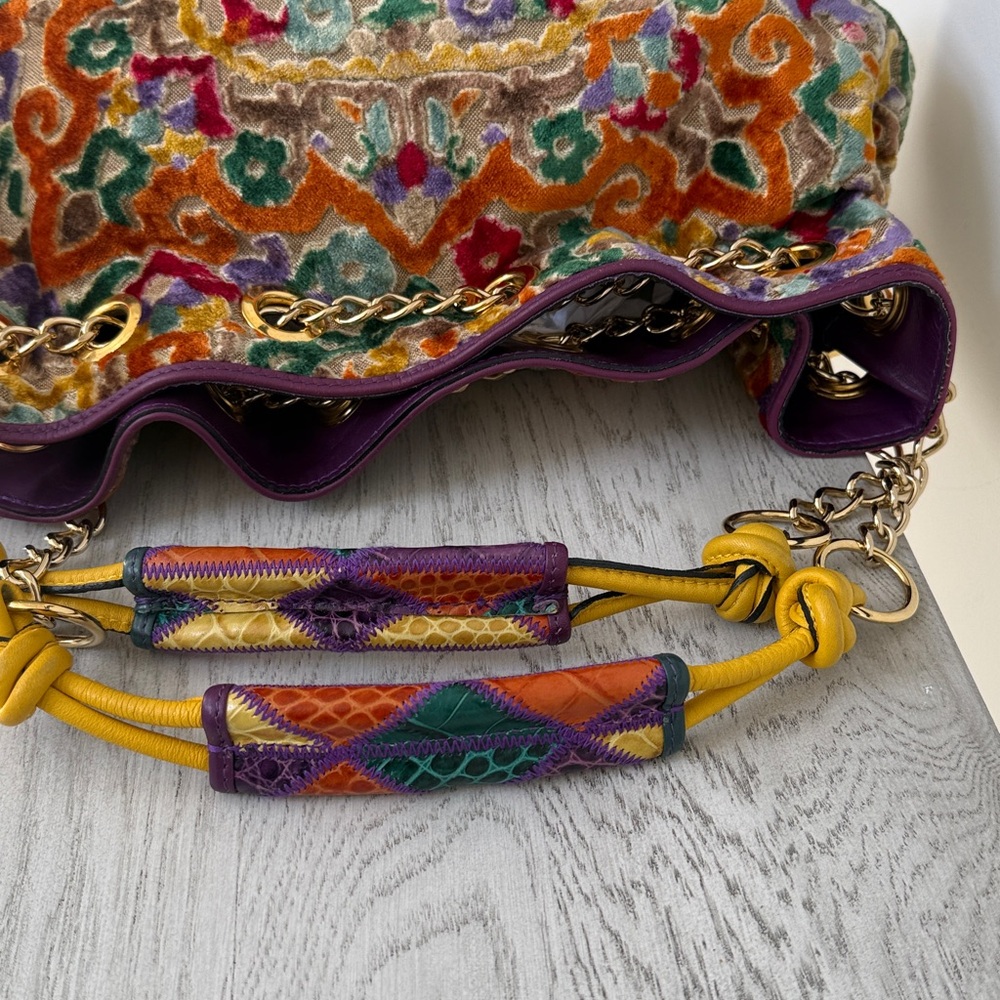 ETRO Velvet Handbag - Picture 2 of 11